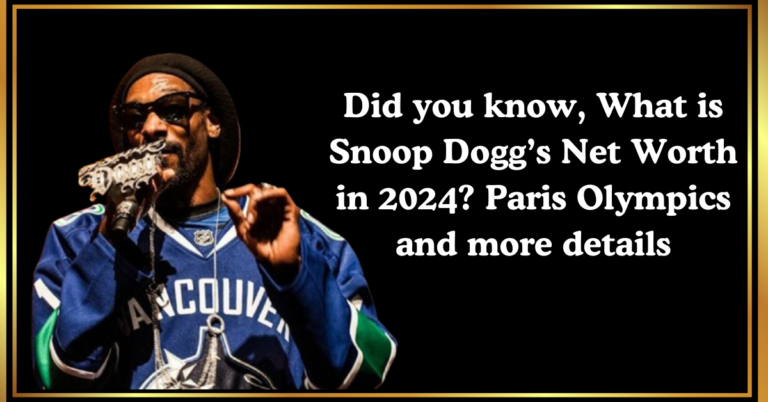 Snoop Dogg Net Worth